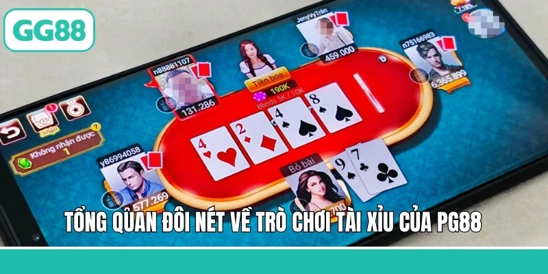 Tổng quan đôi nét về trò chơi tài xỉu của PG88